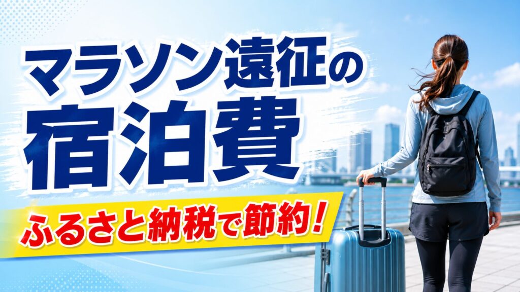 ふるさと納税の楽天トラベルクーポンでマラソン遠征の宿泊費を節約！使い方と注意点を解説